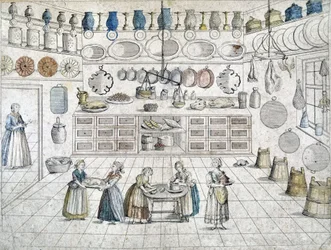 Servants in the Kitchen, Germany