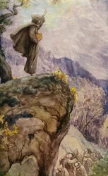 St Francis Pronouncing the Second Rule of the Franciscan Order at Fonte Colombo