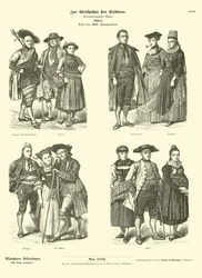 Swiss Costumes, Late 18th Century