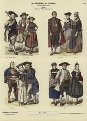 Swiss Costumes, Late 18th Century