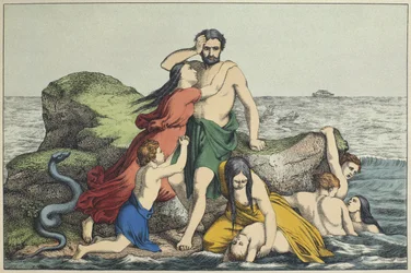 The Flood, illustration from L