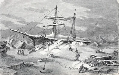The Hansa in Distress, London 1874
