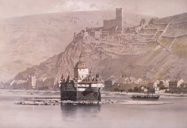 The Island Fortress of Pfalzgrafenstein and Schloss Gutenfels at Kaub