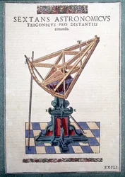 The astronomical sextant in 
