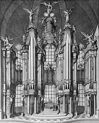 The organ in the Basilica of St. Martin, Weingarten