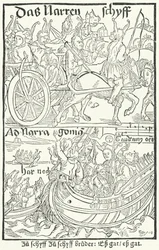 Title Page from the First Edition of Sebastian Brant