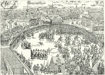 Tournament in Zwickau, August 1573