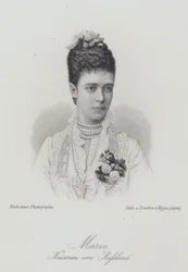 Tsarina Maria Feodorovna, consort of Tsar Alexander III of Russia