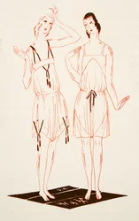 Underwear from Styl, pub. 1922