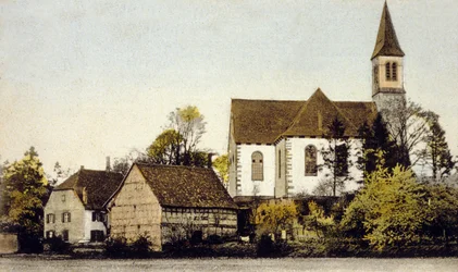 View of the Church of Bischwiller, Germany