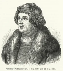 Willibald Pirckheimer, German Renaissance lawyer, author and humanist, and friend of Albrecht Durer