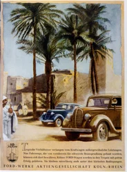 German Advertising of the Car Ford