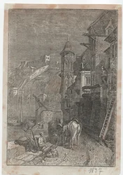 Medieval City Scene