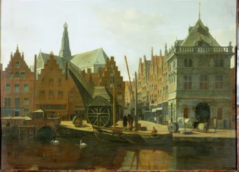 The Harbor in Haarlem