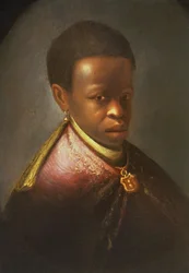 Portrait of a Black courtier