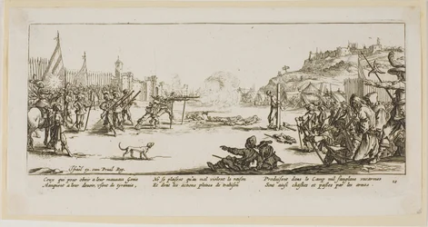 The Firing Squad, plate twelve from The Large Miseries of War