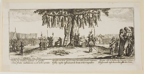 The Hanging, plate eleven from The Large Miseries of War