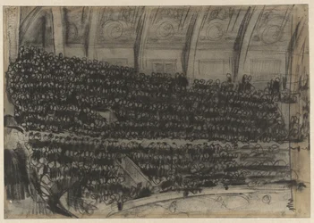 Spectators in the Stands of Circus Carré