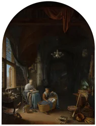 The Young Mother, 1658