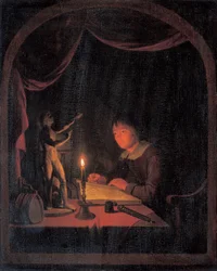 Young Artist Sketching