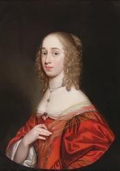 Portrait of a Noblewoman, Half Length, 1649