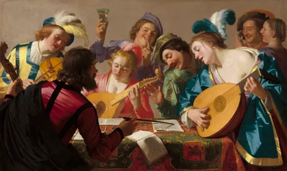 The Concert, 1623