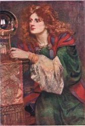 Britomart Espies the Mirror, Stories from the Faerie Queen Published by George Harrap and Company