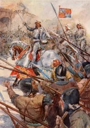 Henry V before Harfleur