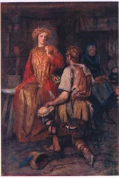 Oft from the forest wildings he did bring, whose sides empurpled were smiling red!, Stories from the Faerie Queen published by George Harrap and Company