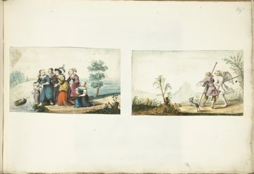 Moses and Tobias and the Angel