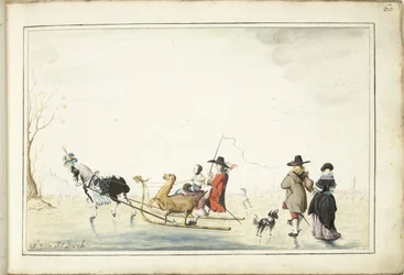 Sled on the Ice