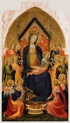 Madonna and Child with Musical Angels, c.1410