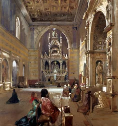 Interior of San Giovanni a Carbonara Church