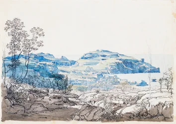 View of Ischia (Lacco Ameno), c. 1845