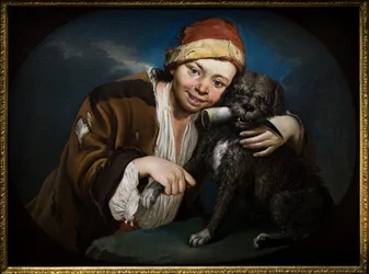 Boy with a Dog