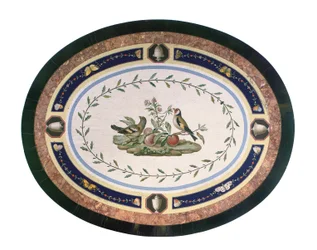Micromosaic Tabletop, Rome, Late 18th Century