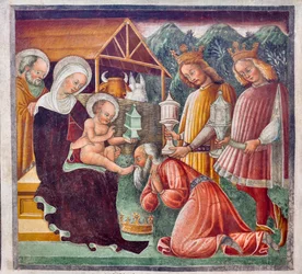 Adoration of the Magi (detail)