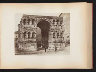 Arch of Janus in Rome, Italy
