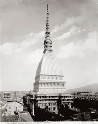 View of the Antonellian Mole in Turin, c.1890
