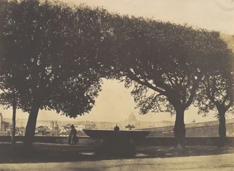 View from the French Academy at the Villa Medici