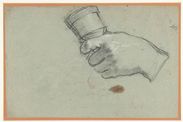 A Hand Holding a Bell