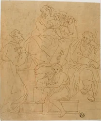 Holy Family with Saint Francis of Assisi and the Infant John the Baptist