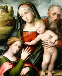 The Mystic Marriage of Saint Catherine