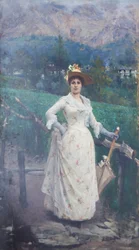 Lady in the Countryside