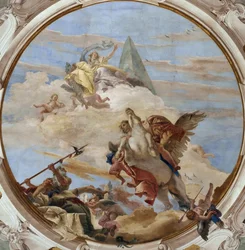 Bellerophon on Pegasus, ca 1746
