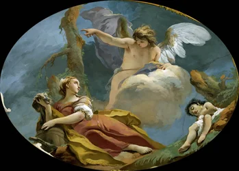Hagar and Ishmael in the Desert, ca. 1728