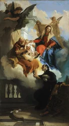 The Holy Family Appearing in a Vision to Saint Cajetan