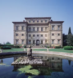 View of the exterior, garden facade, designed by Gian Lorenzo Bernini (1598-1680)