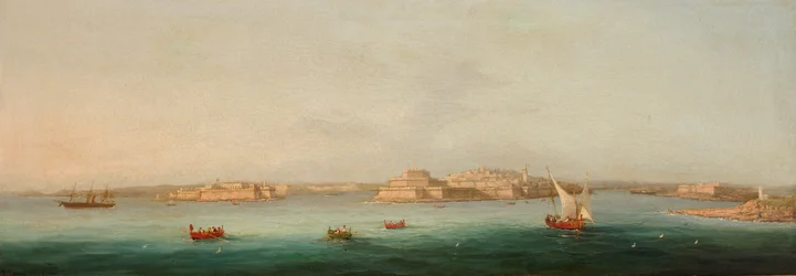Grand Harbour, Malta, 1869