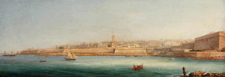 View of Valletta from Manoel Island